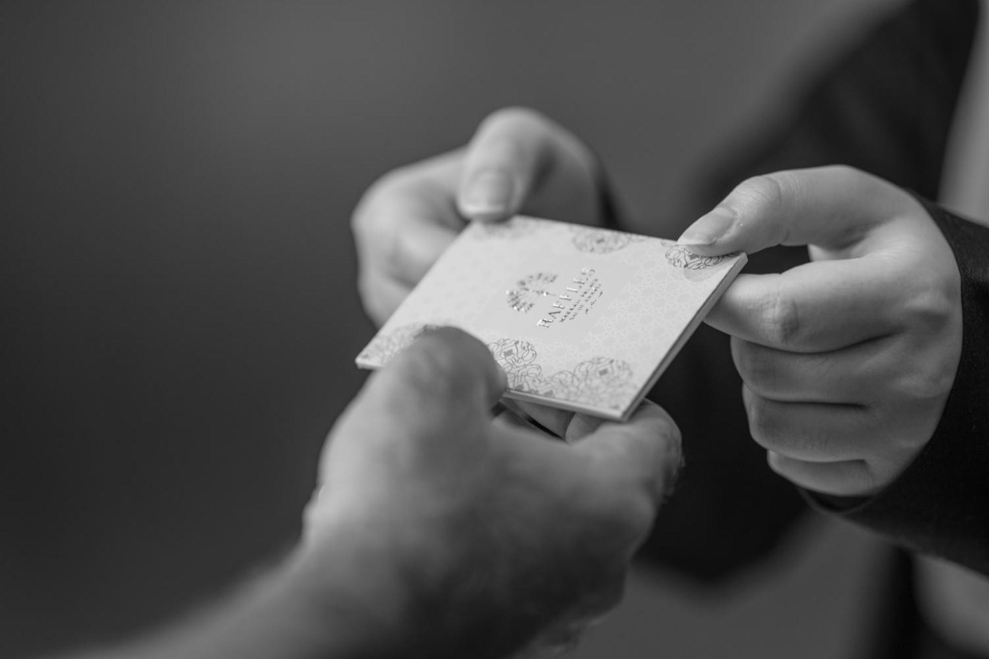 Raffles Makkah Palace Mekka Zewnętrze zdjęcie A business card